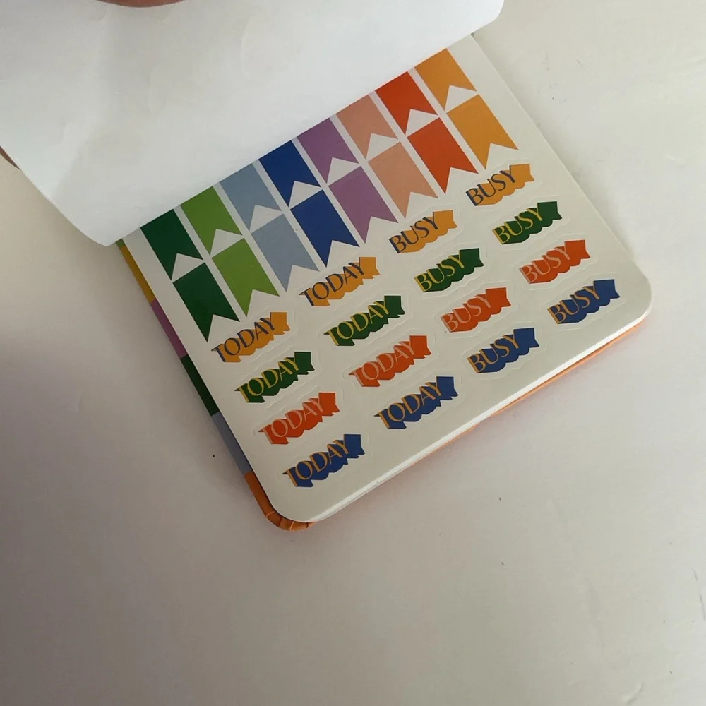 Spritz Sticker Planner Book NWT